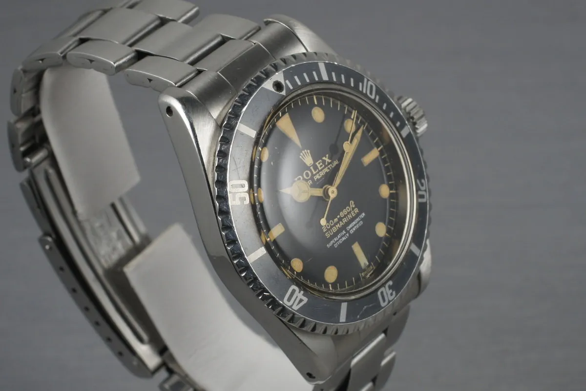 1963 Rolex Submariner 5512 Gilt Underline Dial