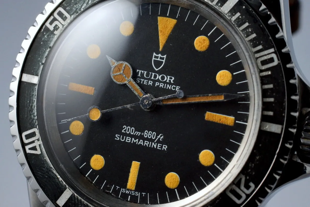 1967 Tudor Submariner 7928 Creamy Orange Patina
