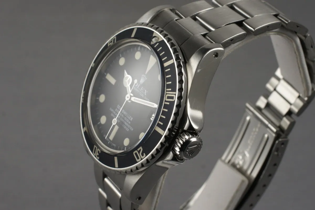 1978 Rolex Sea Dweller Ref: 1665 Mark I ‘Great White’ Dial with Box and Papers