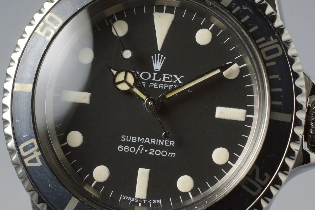 1979 Rolex Submariner 5513 Mark IV Maxi Dial