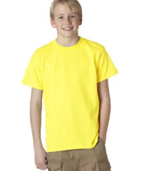 705B Anvil Youth Heavyweight Tee Lemon Zest