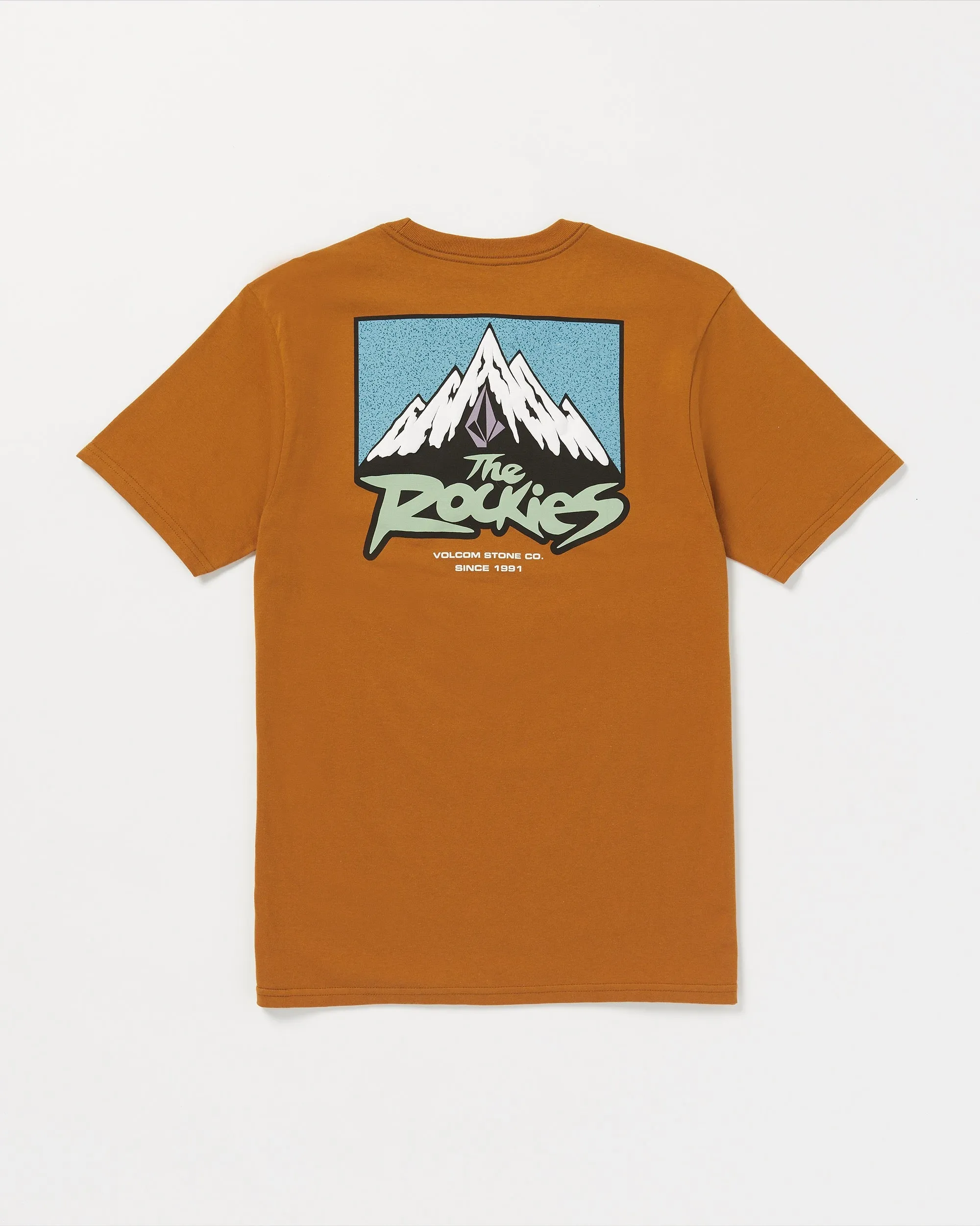 Cliffside Short Sleeve Tee - Chestnut Brown