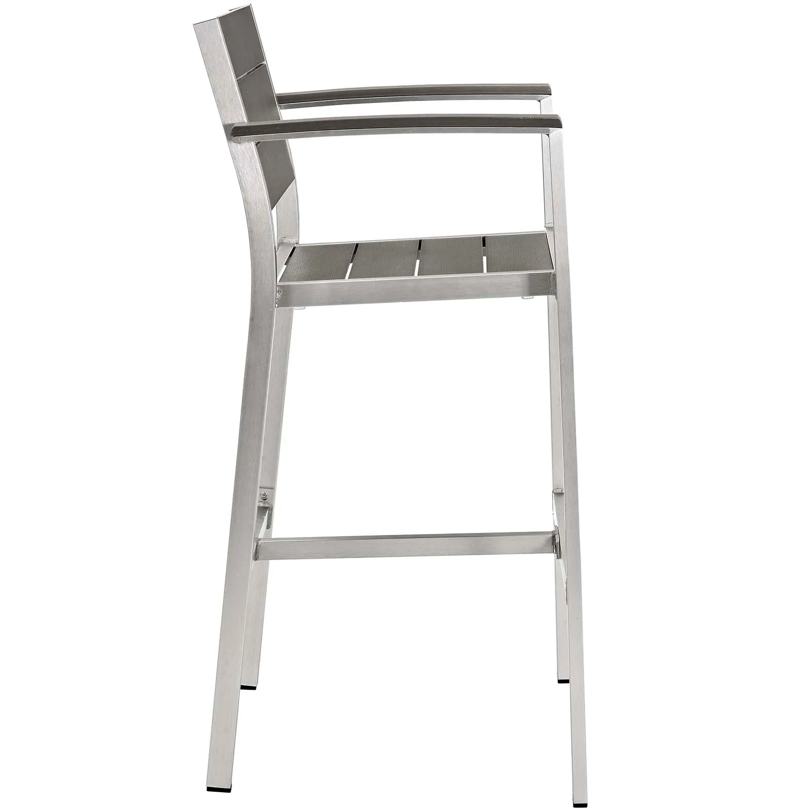 Coast 5-Piece Outdoor Patio Aluminum Bar Set