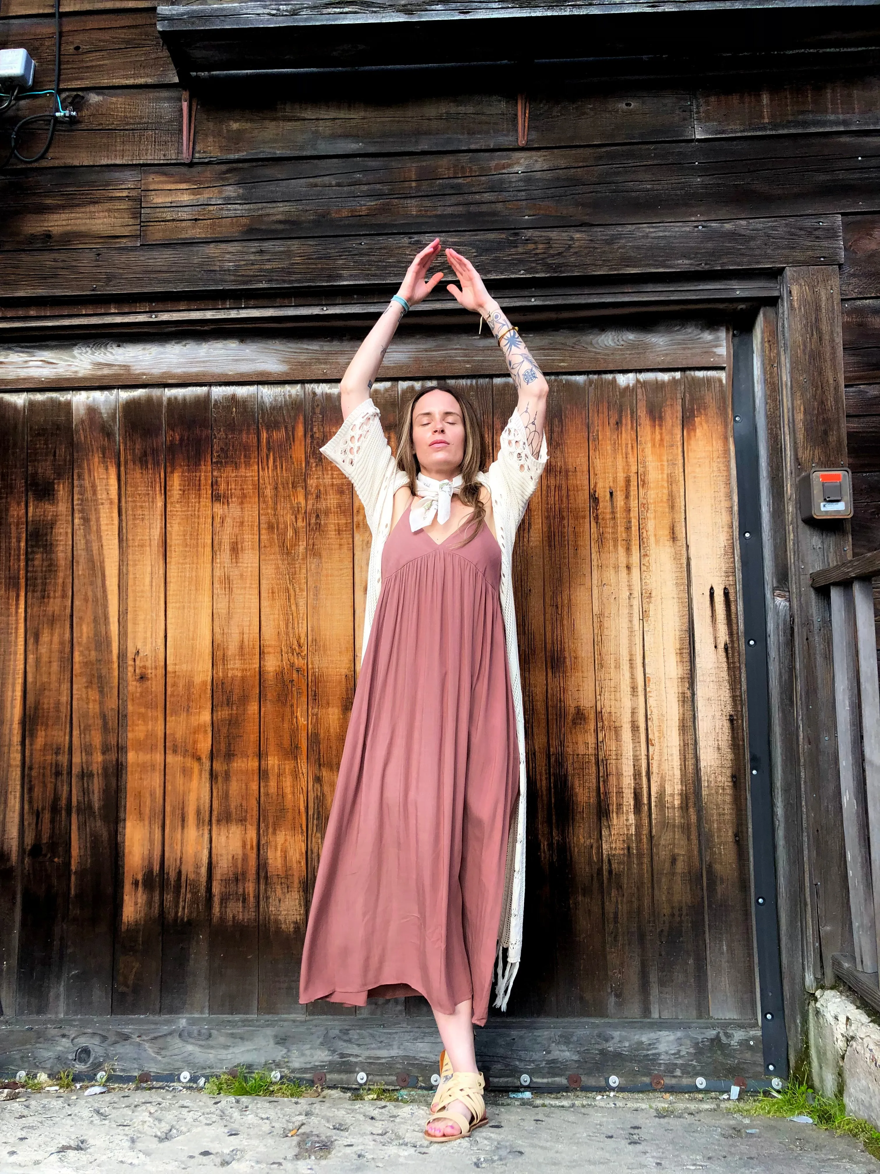 Cypress Maxi Dress- Terracotta