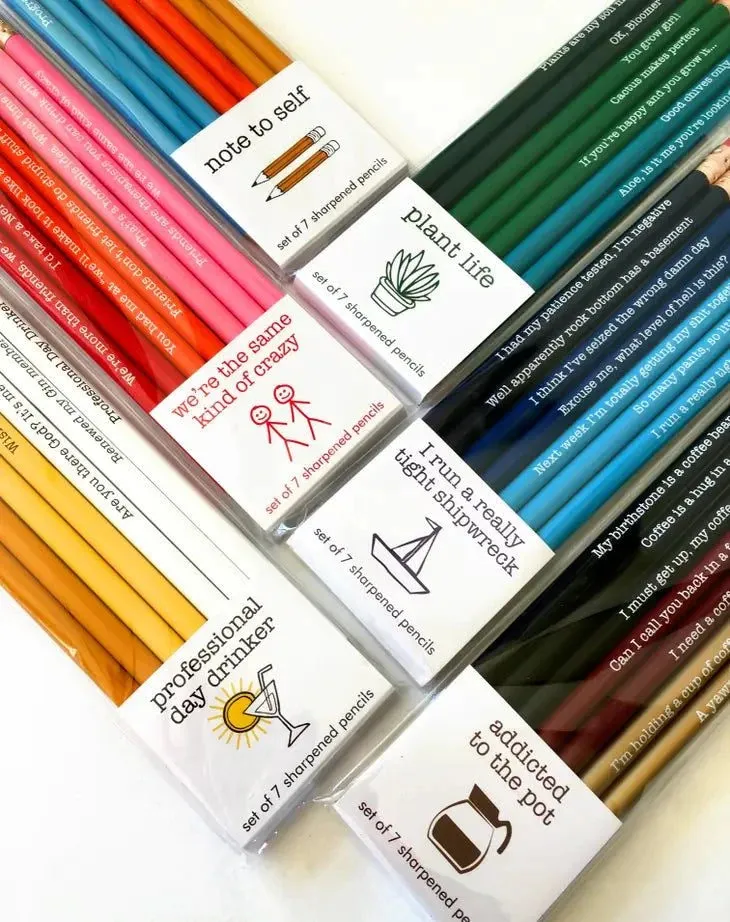 Day Drinker Pencil Set