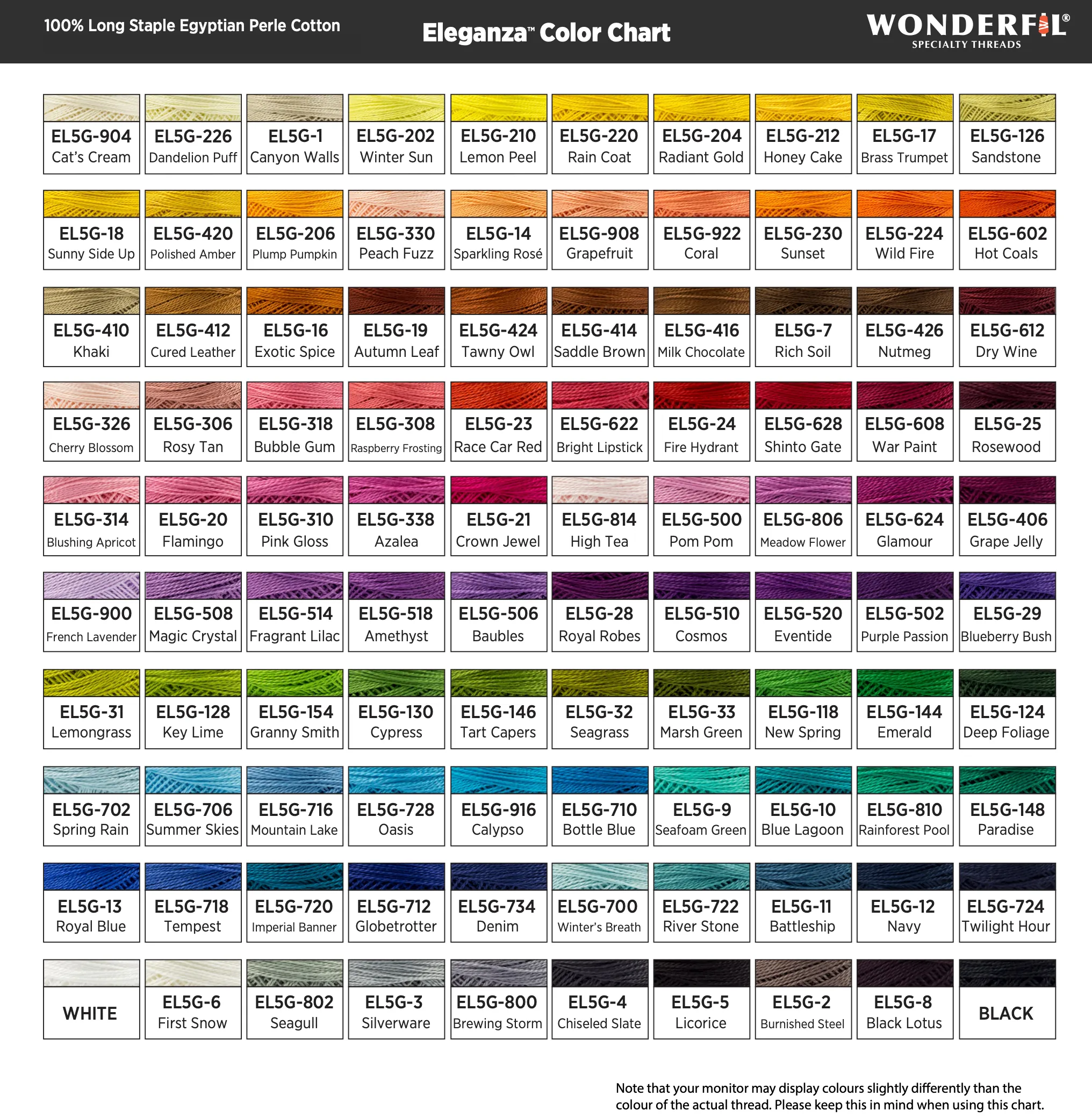 Eleganza #8 Perle Cotton by WonderFil | EL5G-802 Seagull | 5 grams