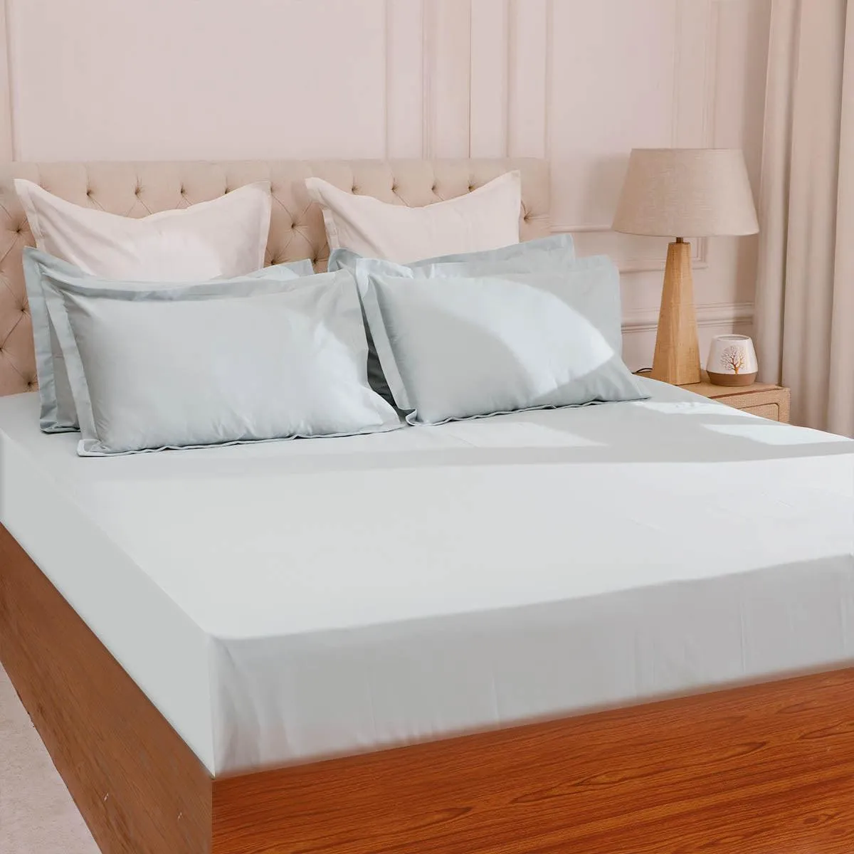 Embroided Cotton Bedsheet Set