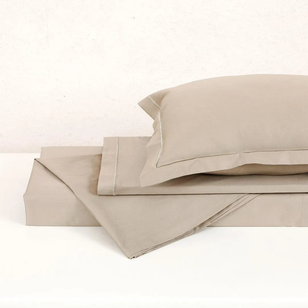 Embroided Cotton Bedsheet Set