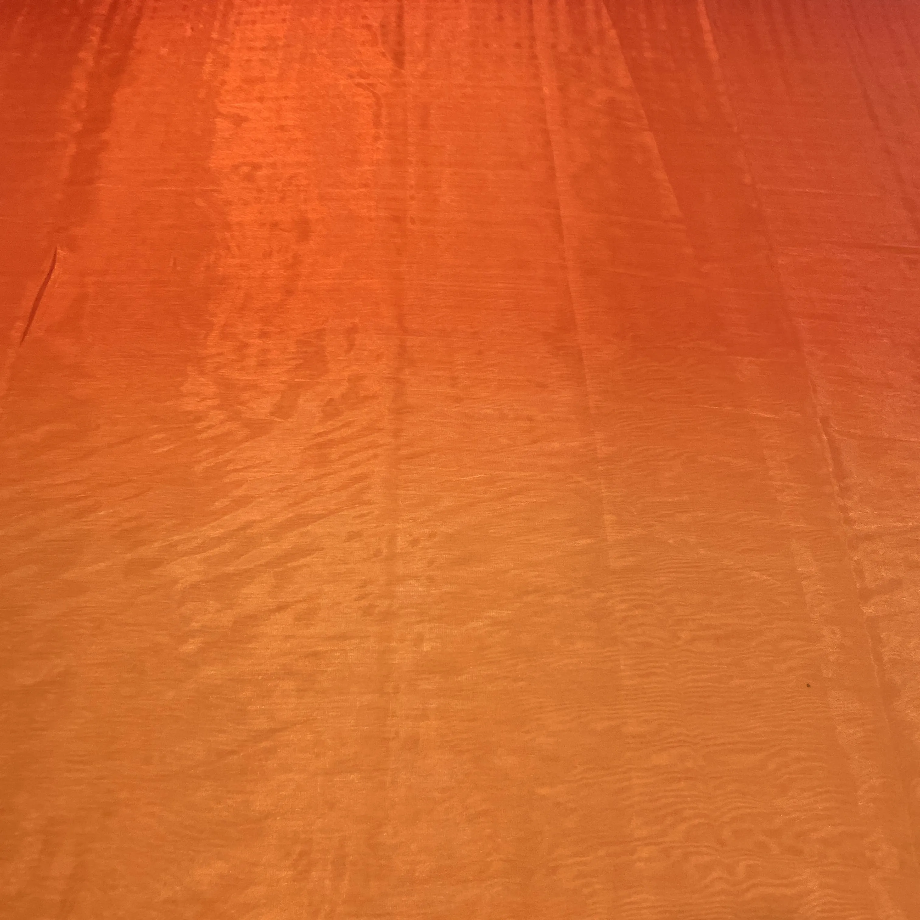 Exclusive Light Brown Ombre Organza Fabric