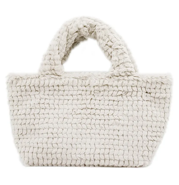 Fuzzy Fur Tote Bag Mini