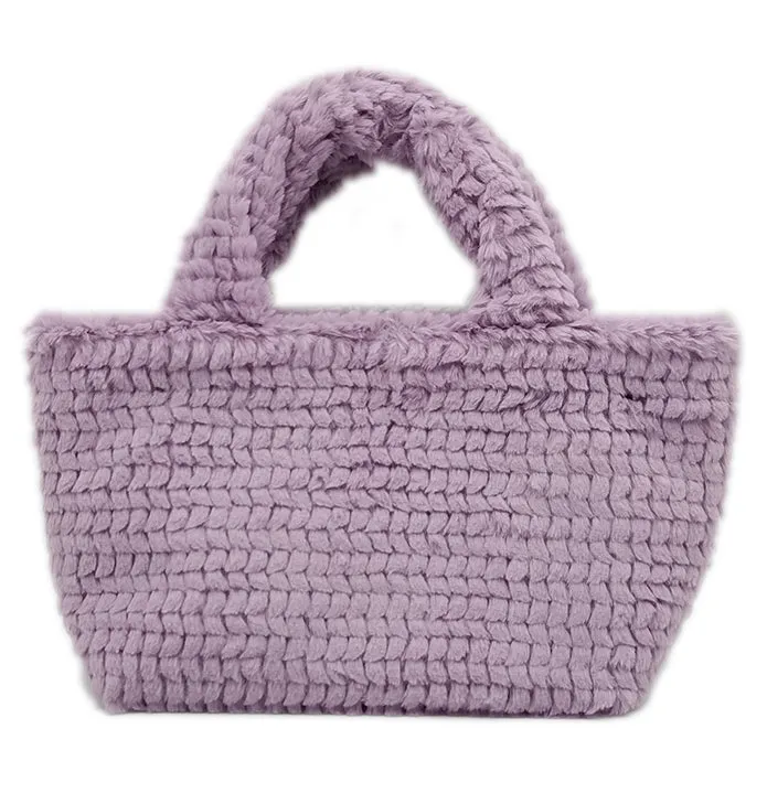 Fuzzy Fur Tote Bag Mini