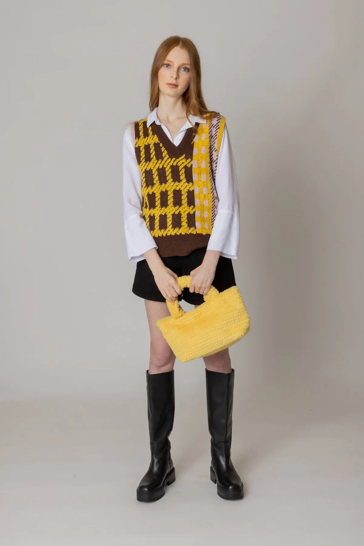 Fuzzy Fur Tote Bag Mini
