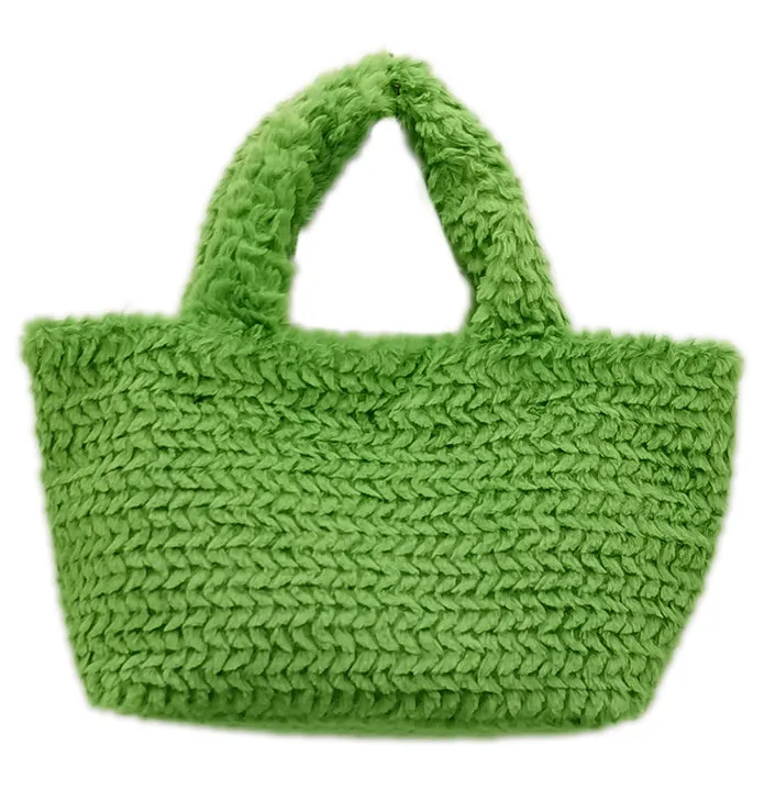 Fuzzy Fur Tote Bag Mini