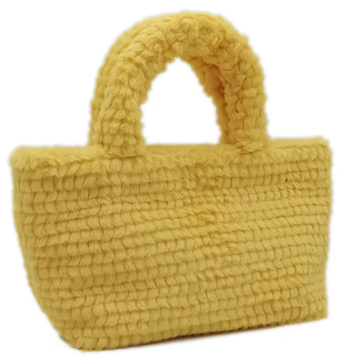 Fuzzy Fur Tote Bag Mini
