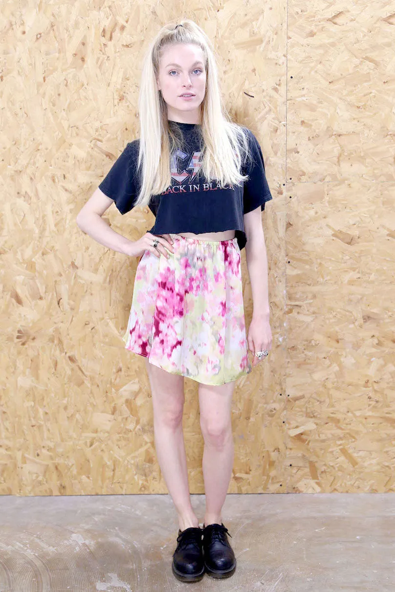 LOOT LABEL Shibori Mini Skirt