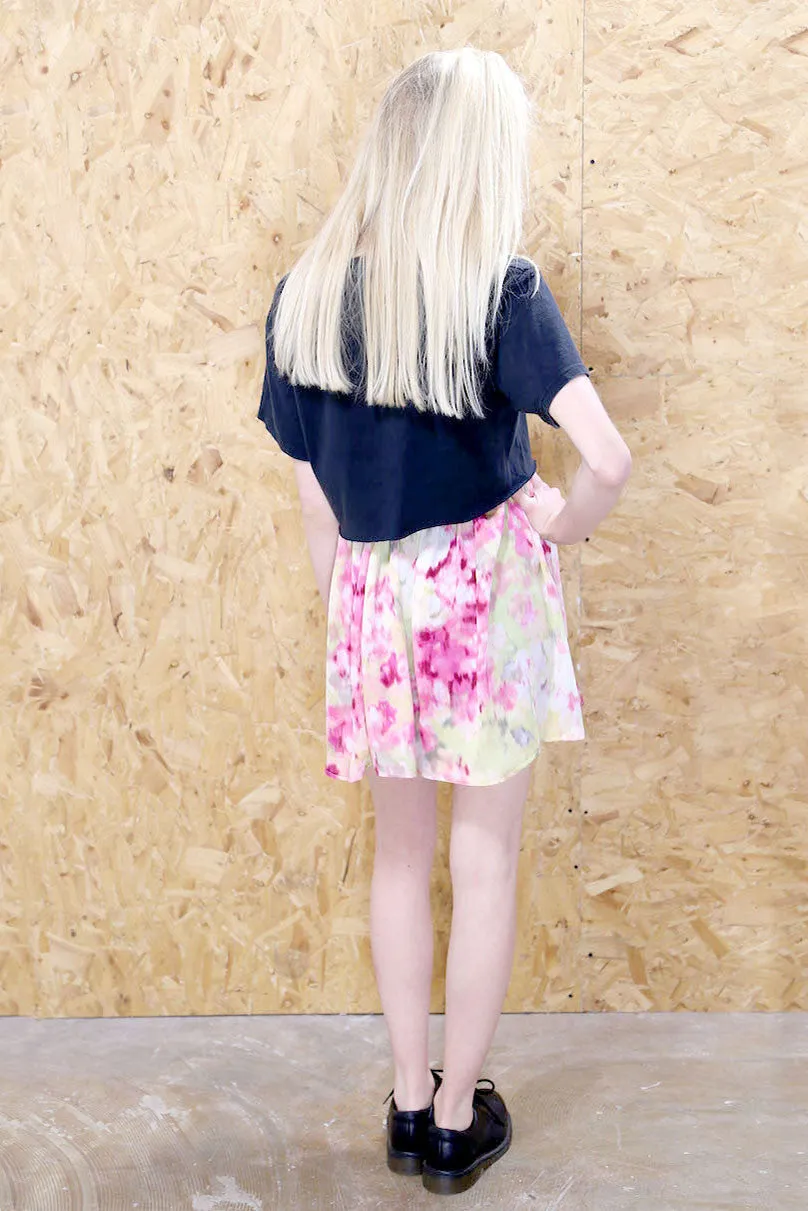 LOOT LABEL Shibori Mini Skirt