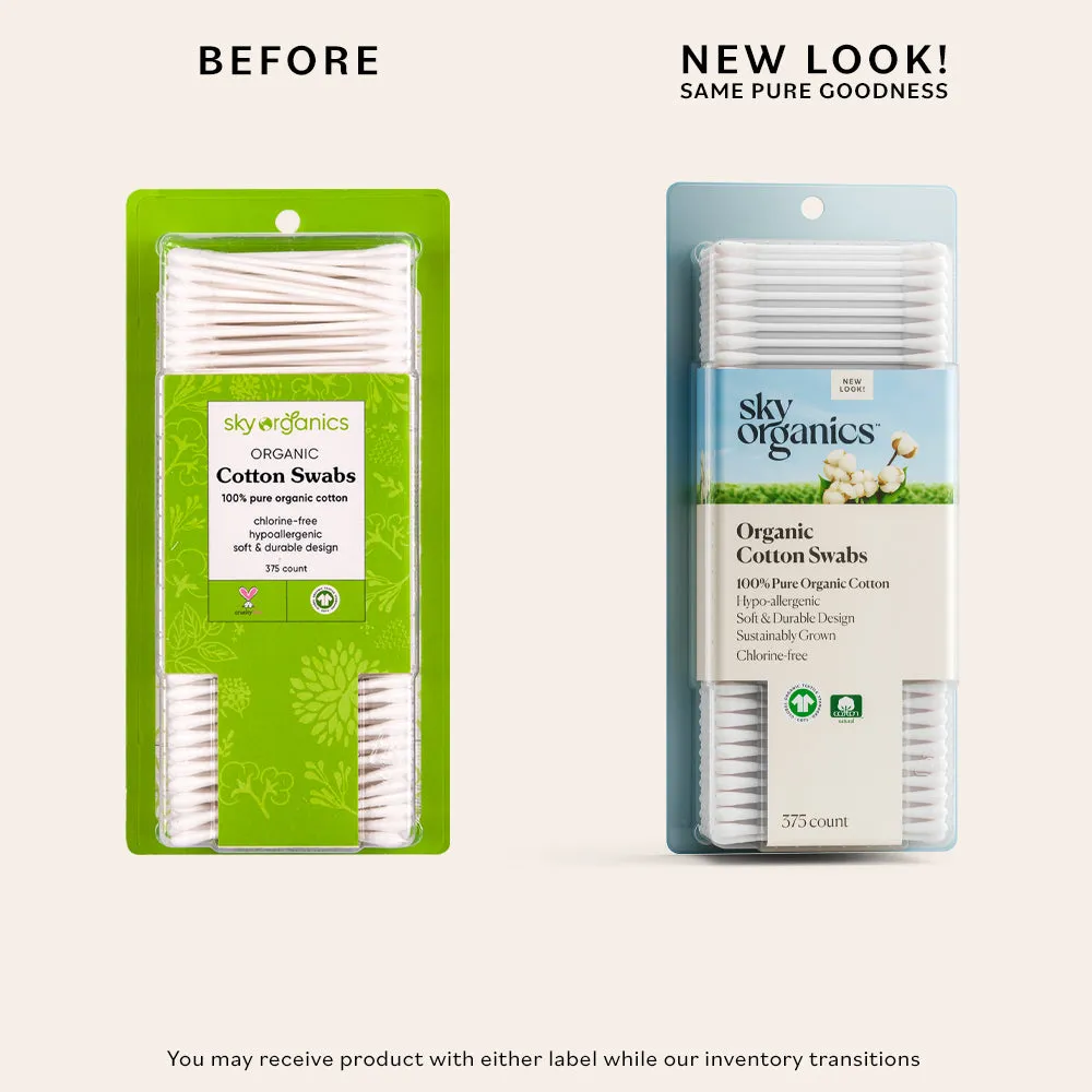 Organic Cotton Swabs