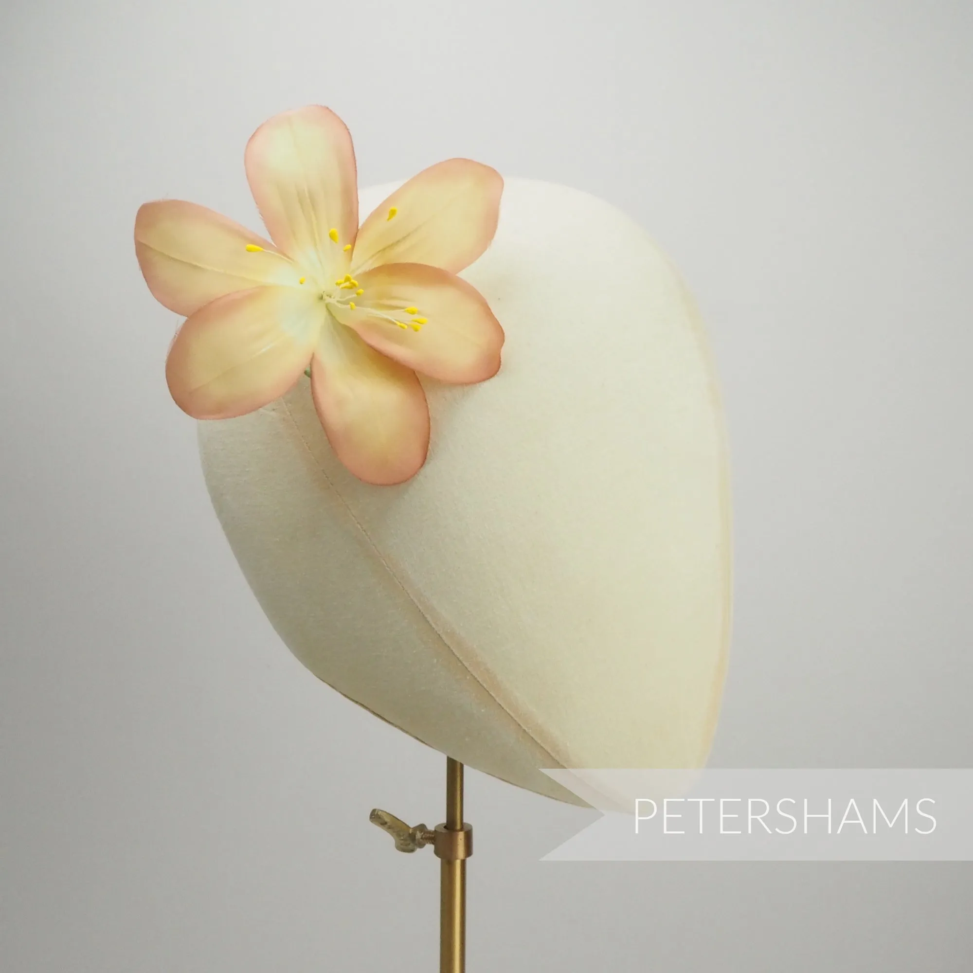 'Patricia' Vintage German Silk 1960/70's Forest Lily Flower