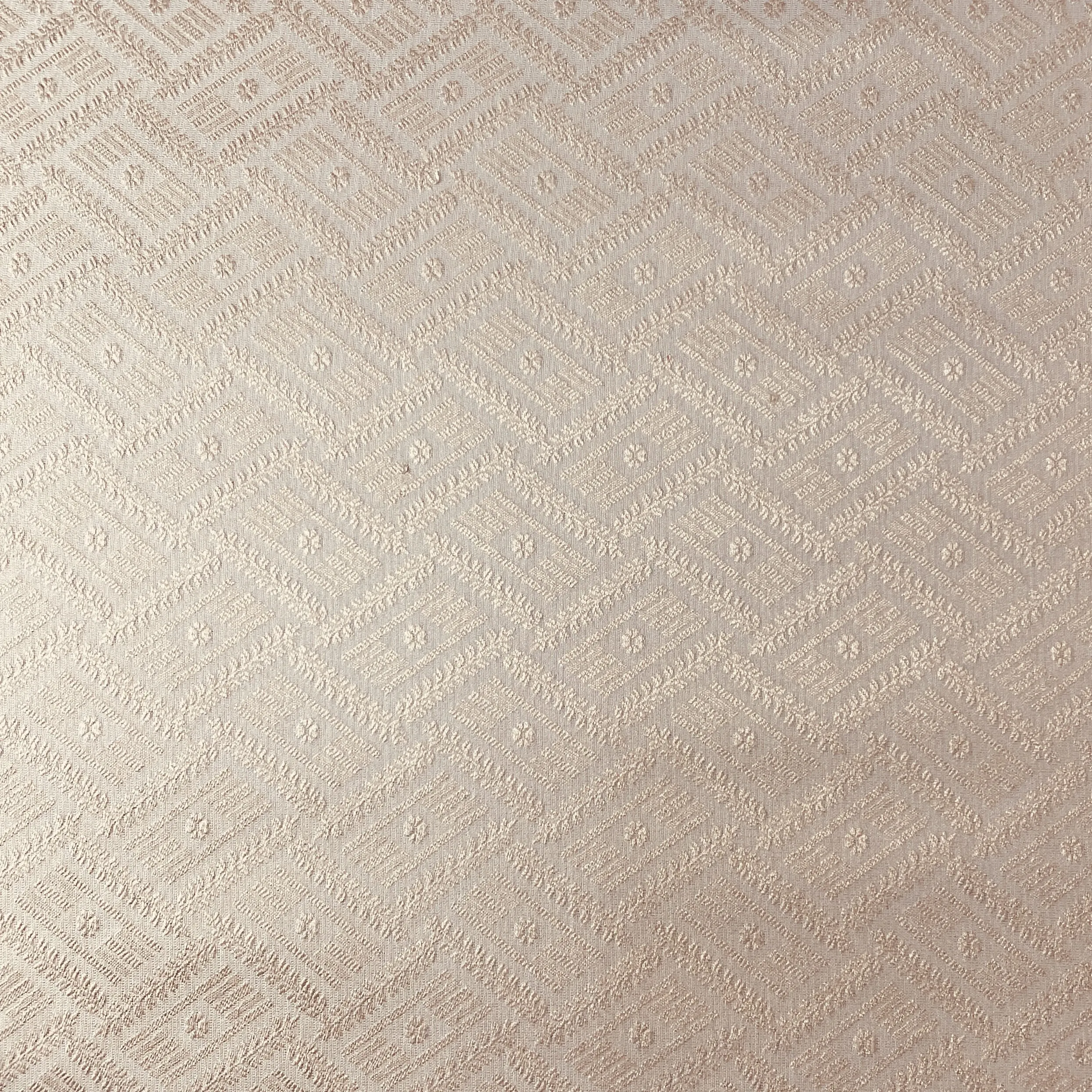 Peach Self Tanchui Cotton Silk Fabric 19661