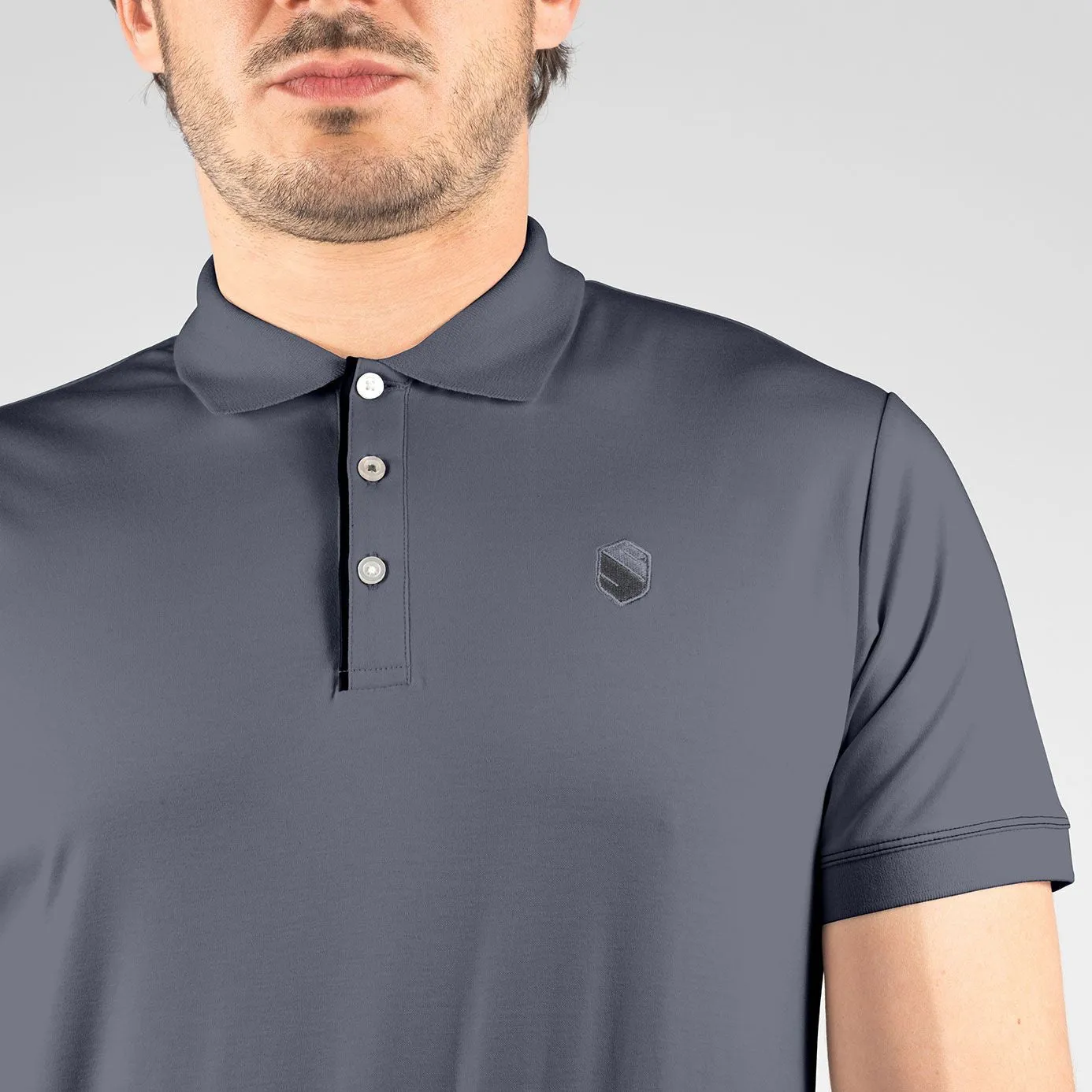 Samshield Darius Men's Polo Shirt - Anthracite Grey