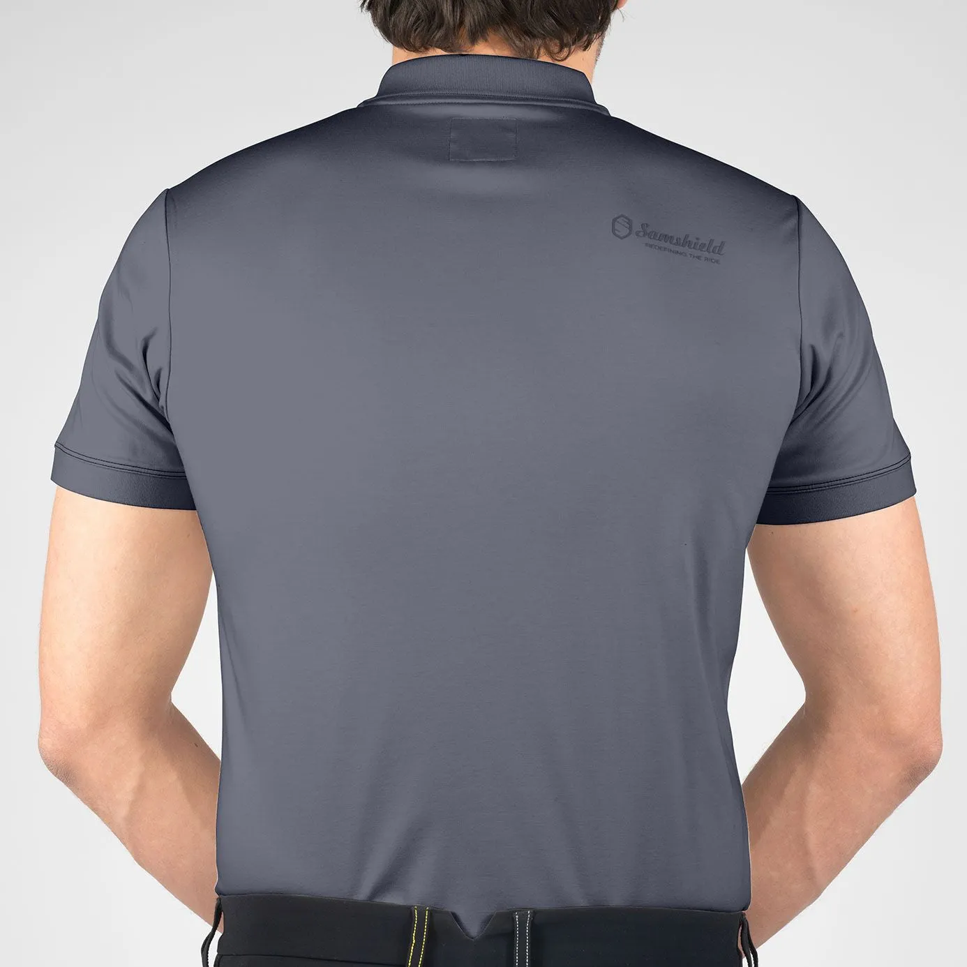 Samshield Darius Men's Polo Shirt - Anthracite Grey