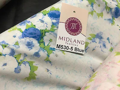 Vintage floral shabby Chic Printed Fabric 100% Cotton Poplin 44" Wide M530 Mtex