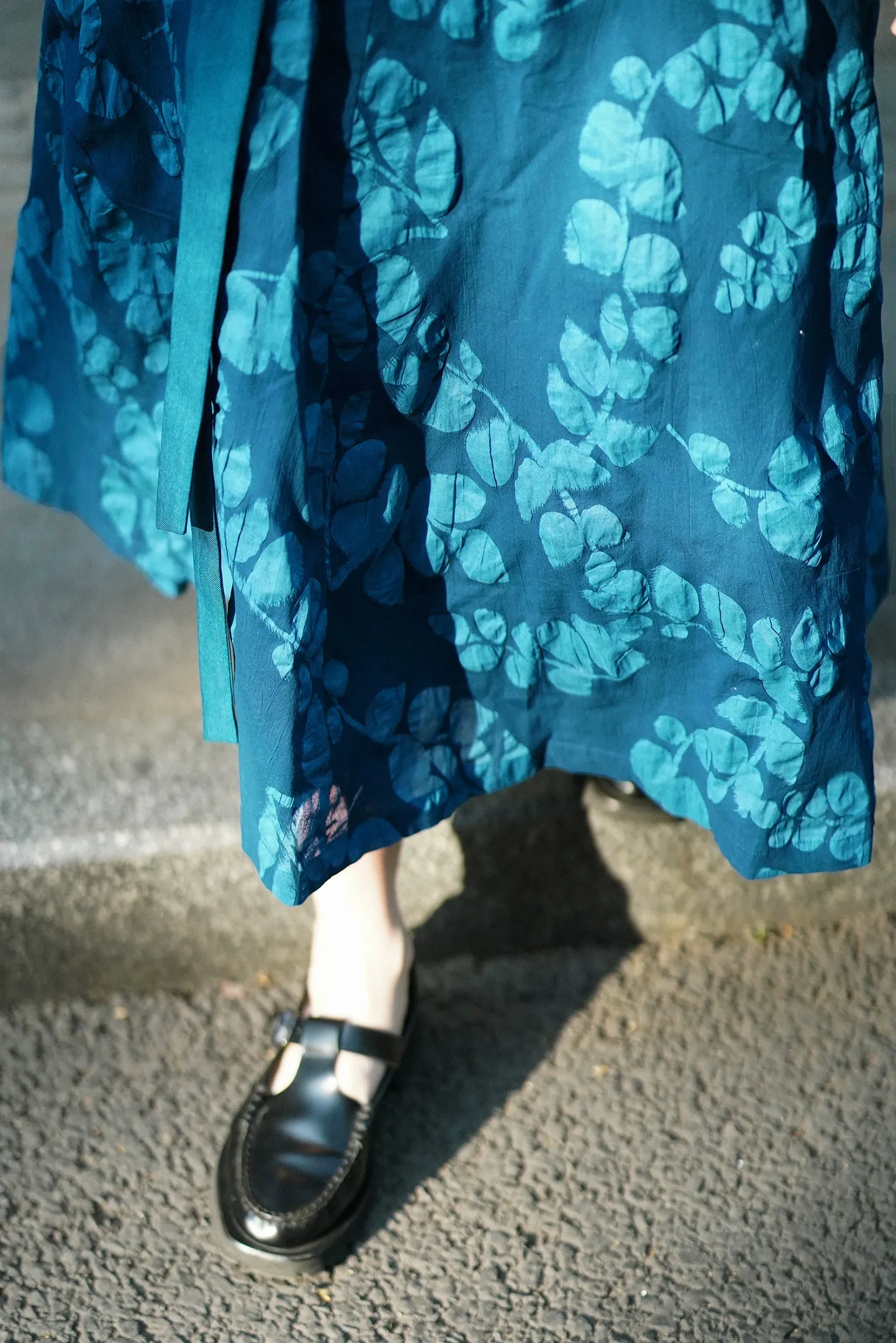Zhizhi 枝枝 Branching Trees Modernized Tang Dynasty Pure Cotton Two-Collar Tanling Poqun Set