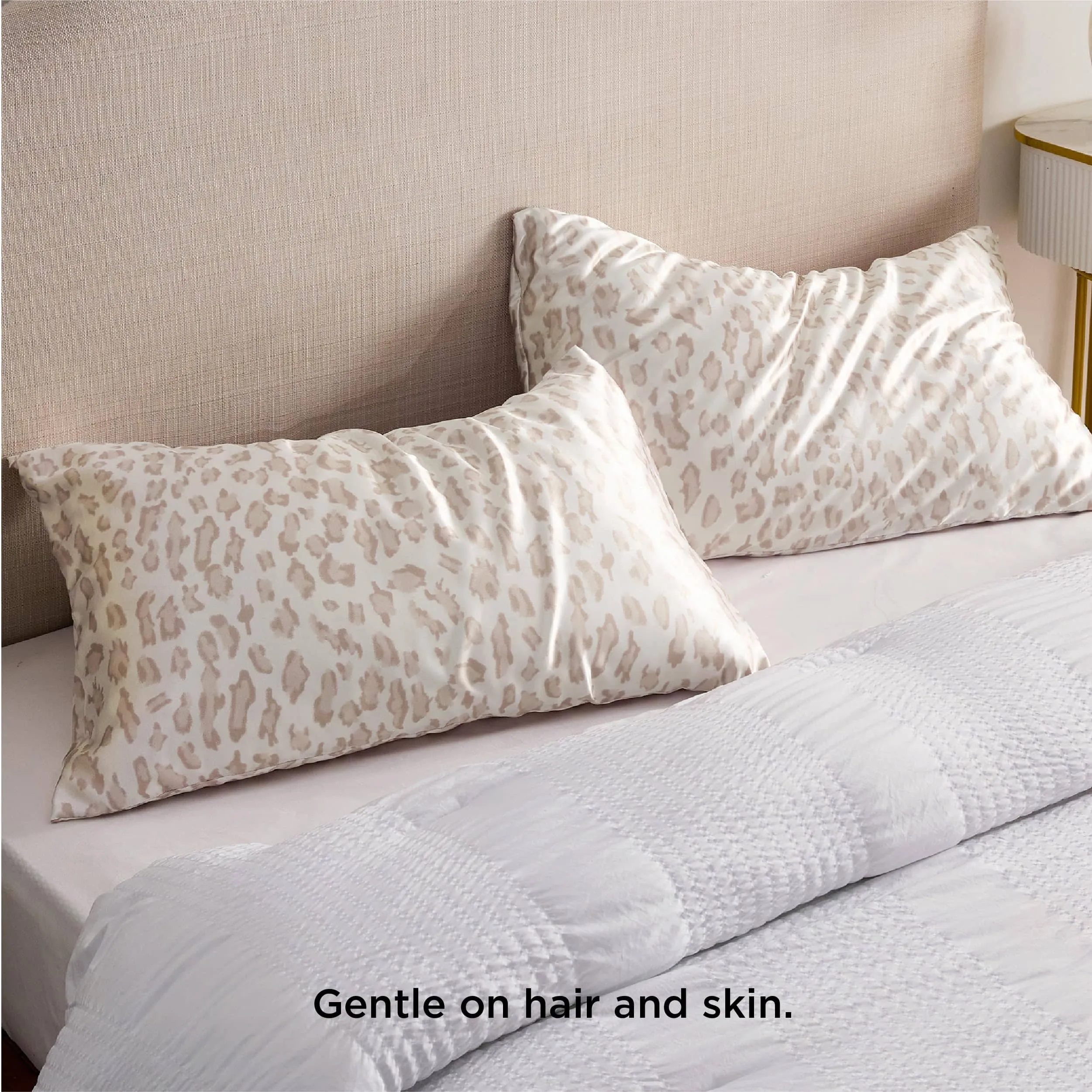 Zipper Closure Satin Pillowcases