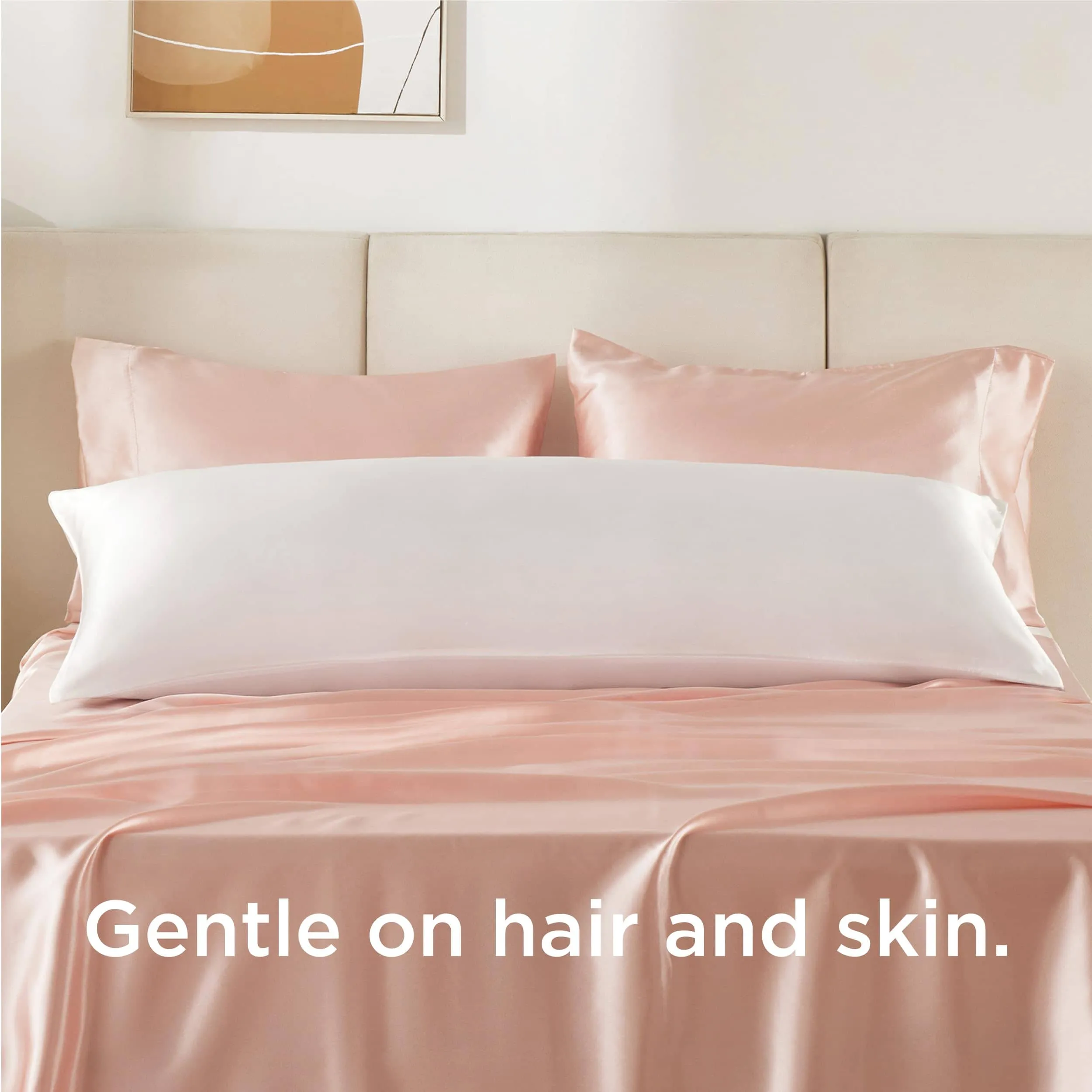 Zipper Closure Satin Pillowcases